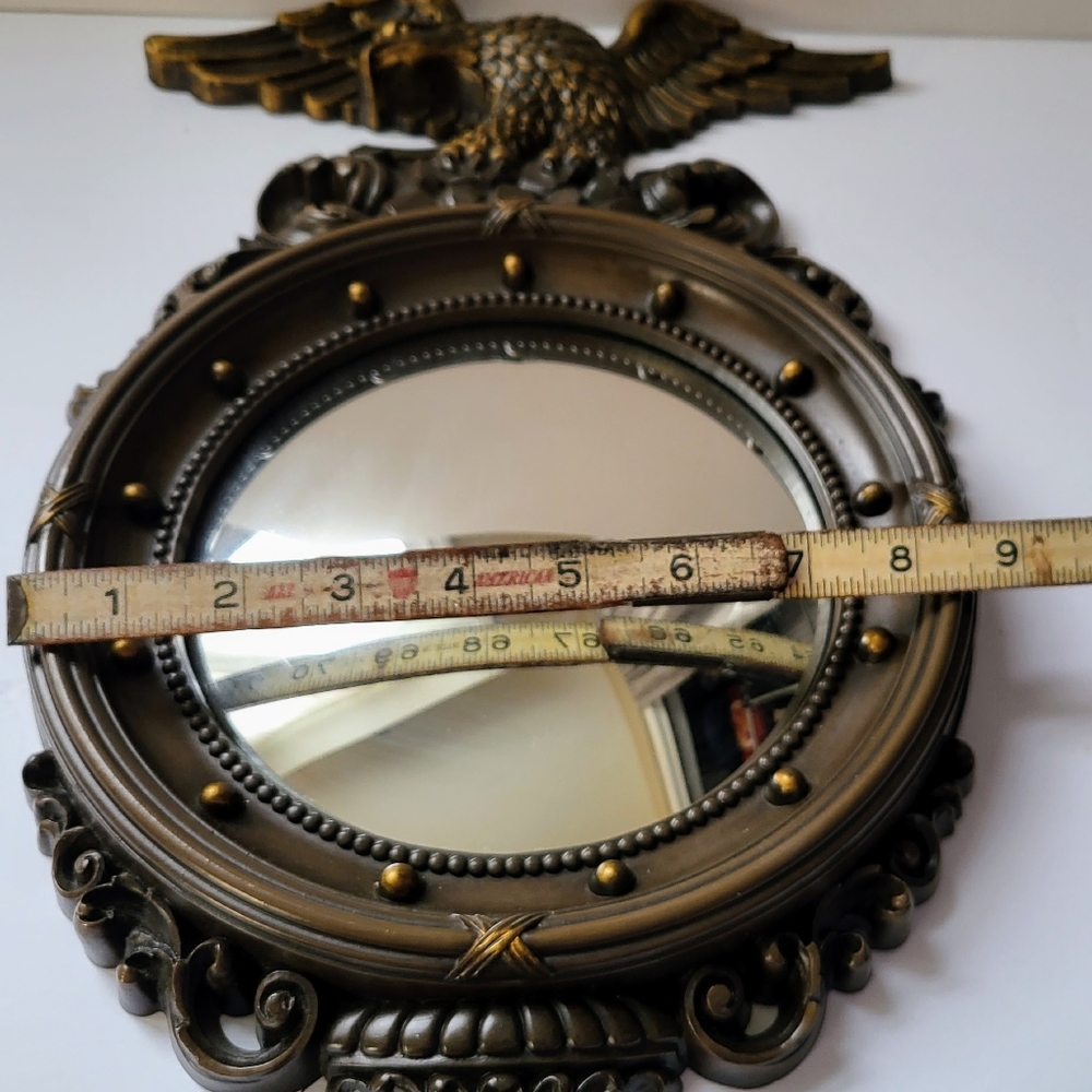 Antique nautical dart eagle mirror